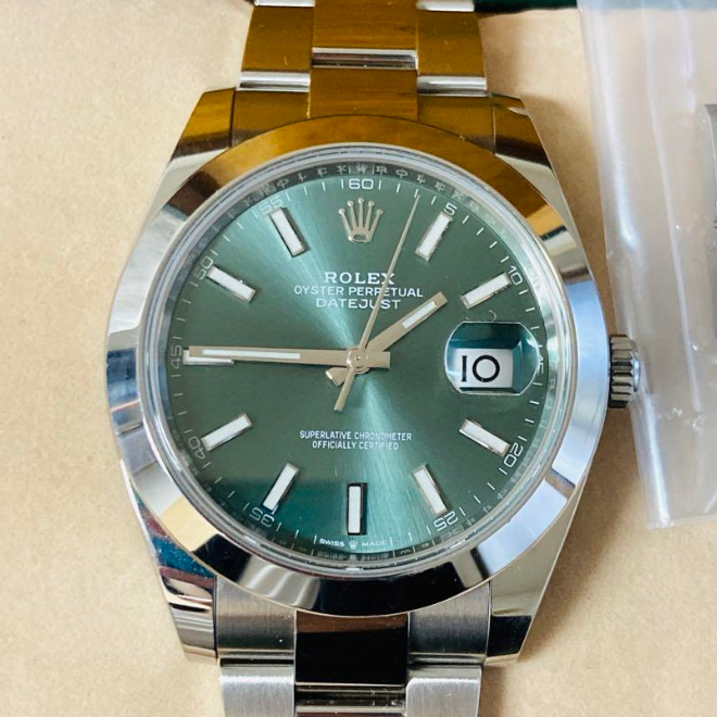 ROLEX（ロレックス） デイトジャスト ミントグリーン