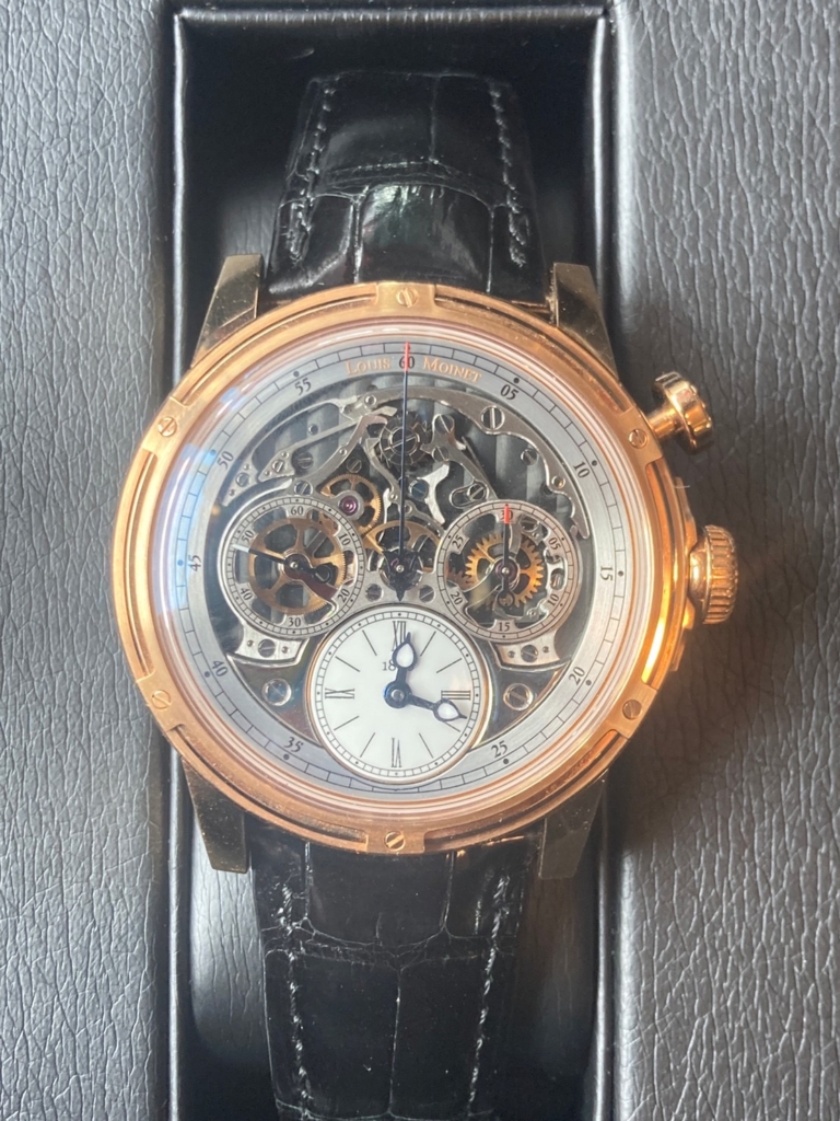 Louis Moinet（ルイ・モネ）メモリーズ ローズゴールド