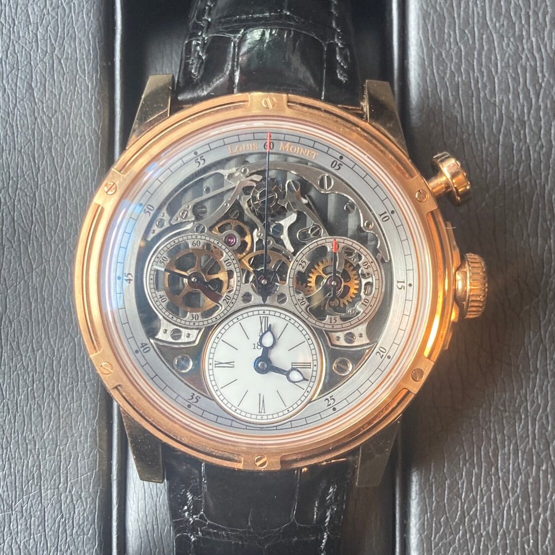 Louis Moinet（ルイ・モネ）メモリーズ ローズゴールド