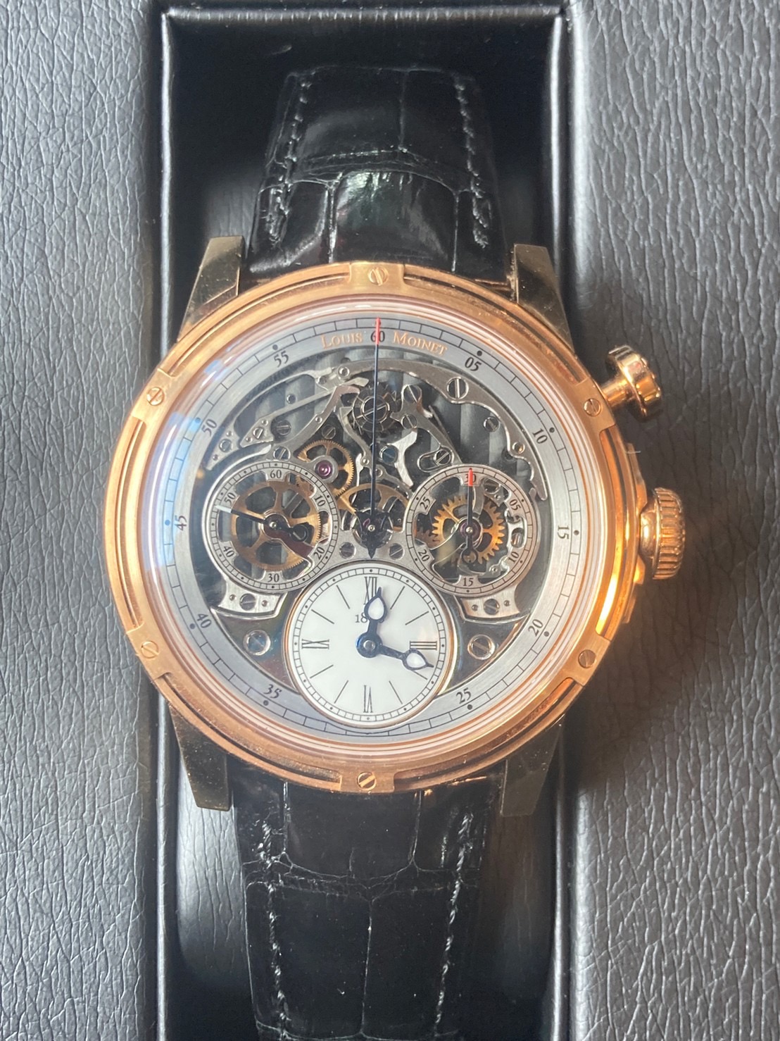 Louis Moinet（ルイ・モネ）メモリーズ ローズゴールド