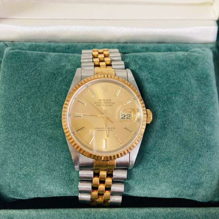ROLEX（ロレックス） デイトジャスト 69173 k18 コンビ ローマ数字 