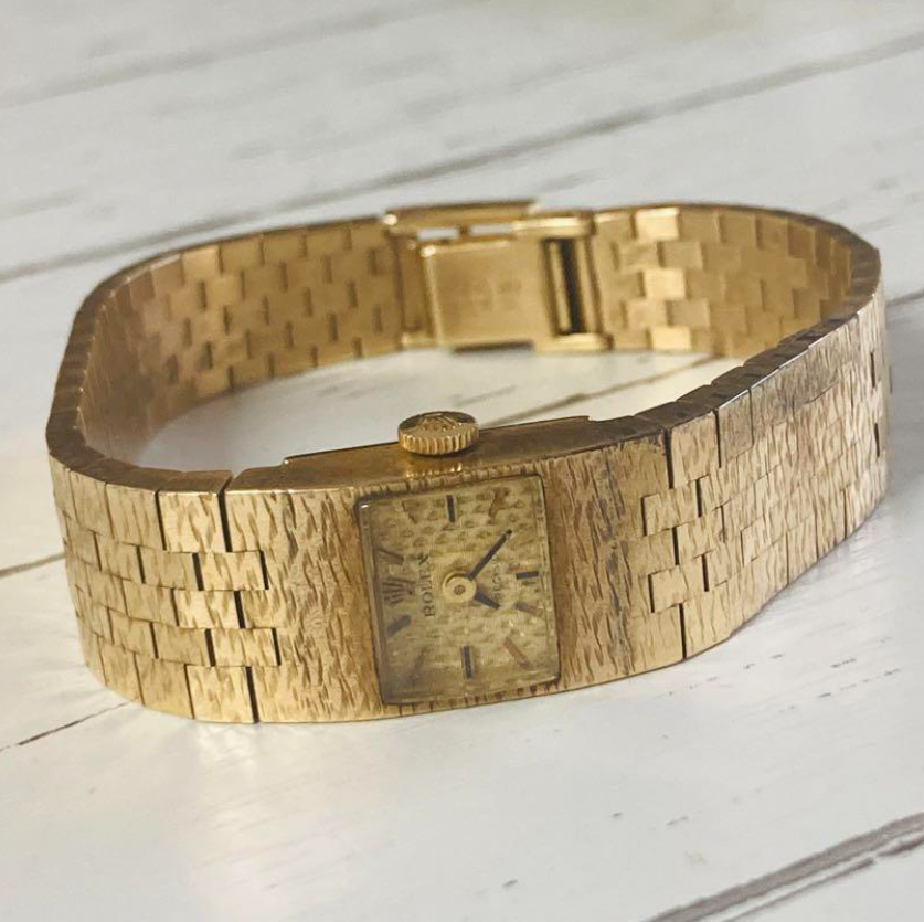 激レア】ロレックス 金無垢 オイスタープレシジョン 手巻き 悩ましい  