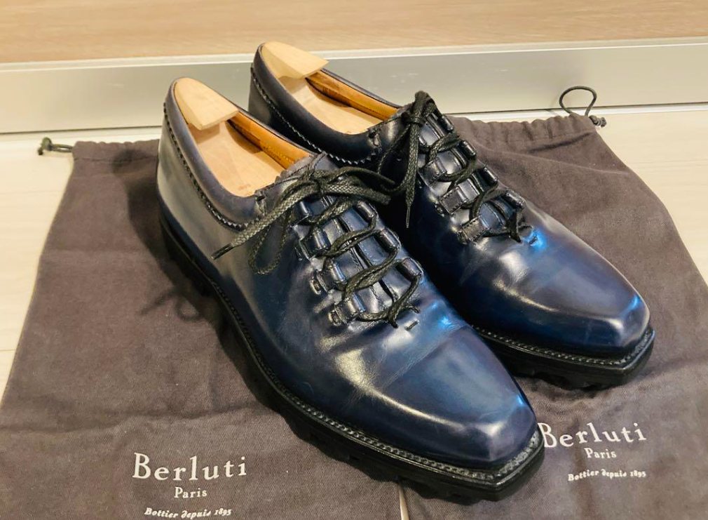 Berluti（ベルルッティ）ニューウルティマ パティーヌ ブルー 買取致し 