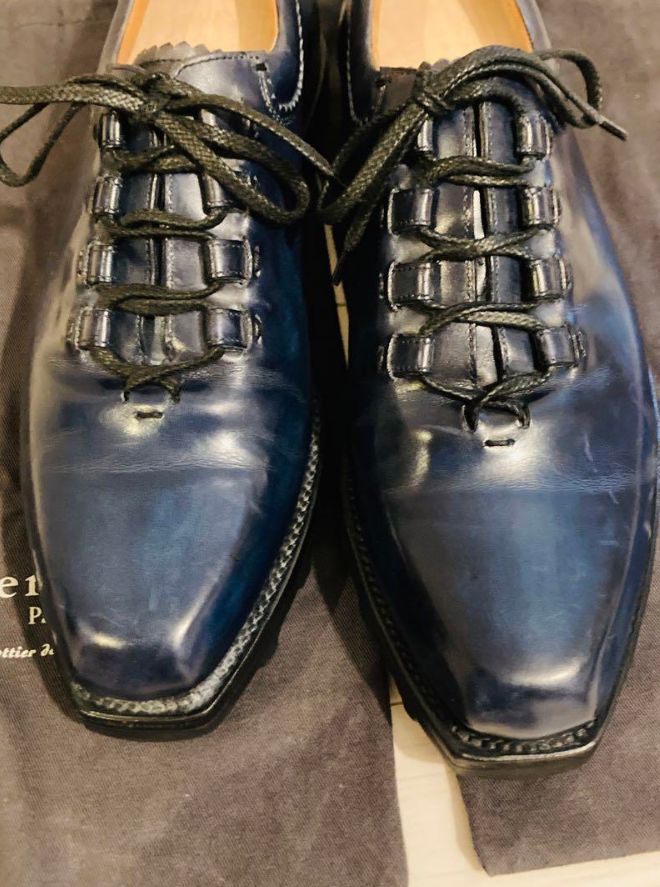 Berluti（ベルルッティ）ニューウルティマ パティーヌ ブルー 買取致し 