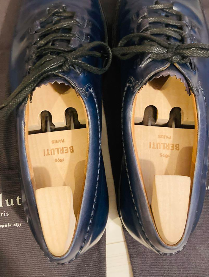Berluti（ベルルッティ）ニューウルティマ パティーヌ ブルー 買取致し 